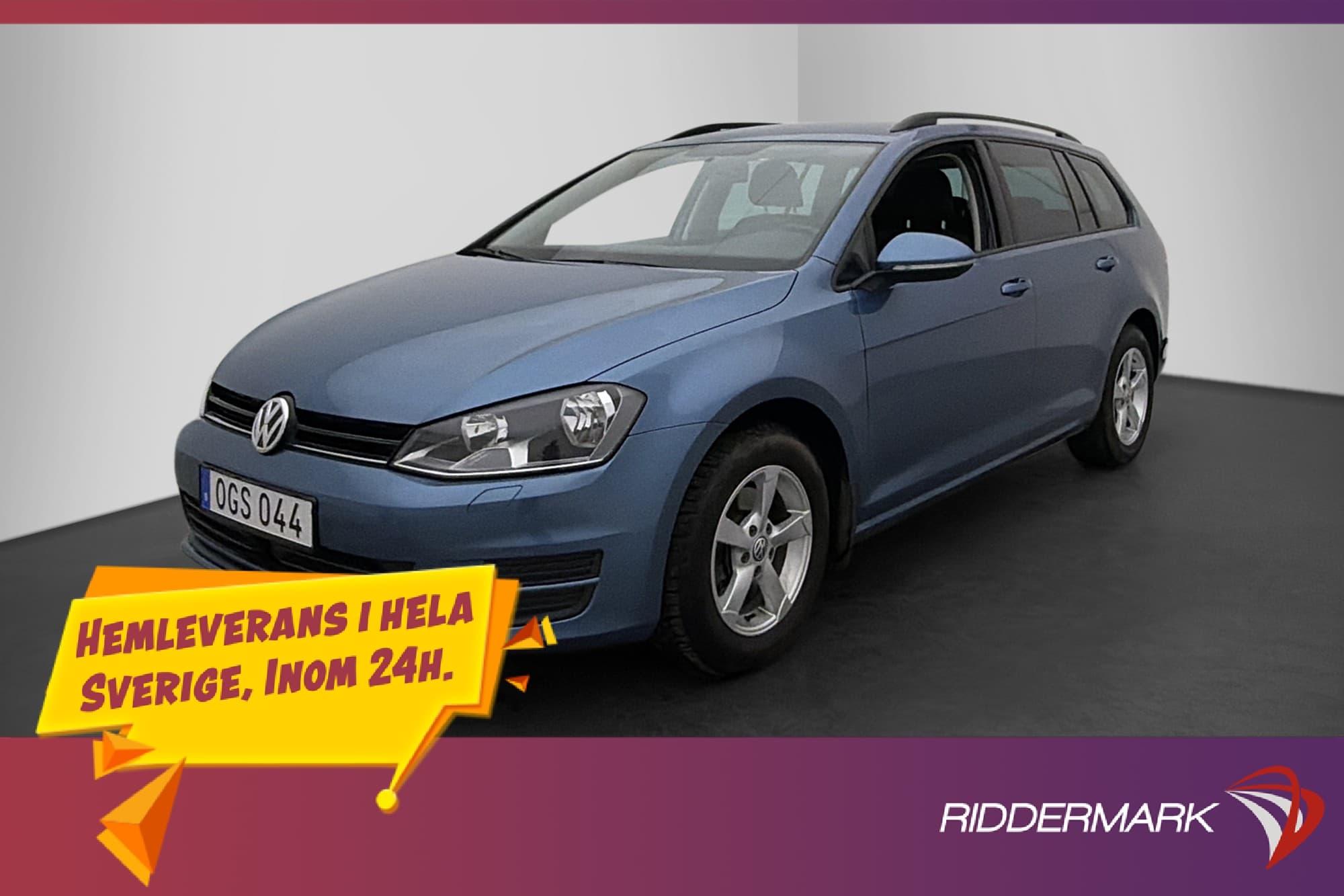 Volkswagen Golf Sportscombi TSI 110hk Kamera CarPlay Drag