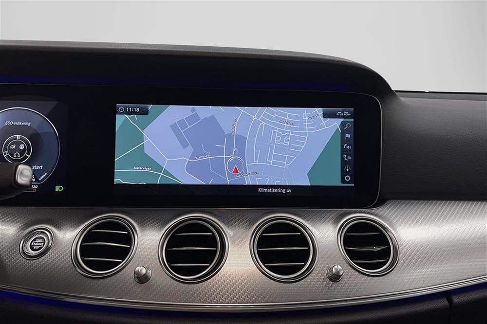 Mercedes-Benz E 220 All-T 4M Widescreen Pano Burmester 360interiör