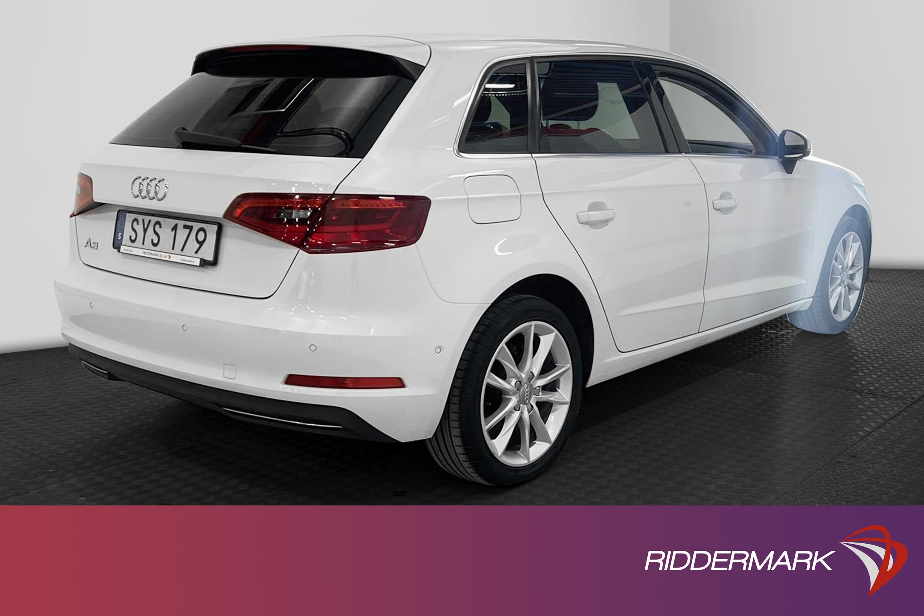 Audi A3 g-Tron 1.4 TFSI 110hk B&O M&K-Värm Adaptiv 0,43L/mil