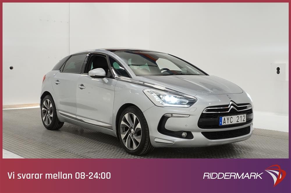 Citroën DS5 2.0 HDi 163hk Style Pano HUD Drag PDC 0,59l/mil