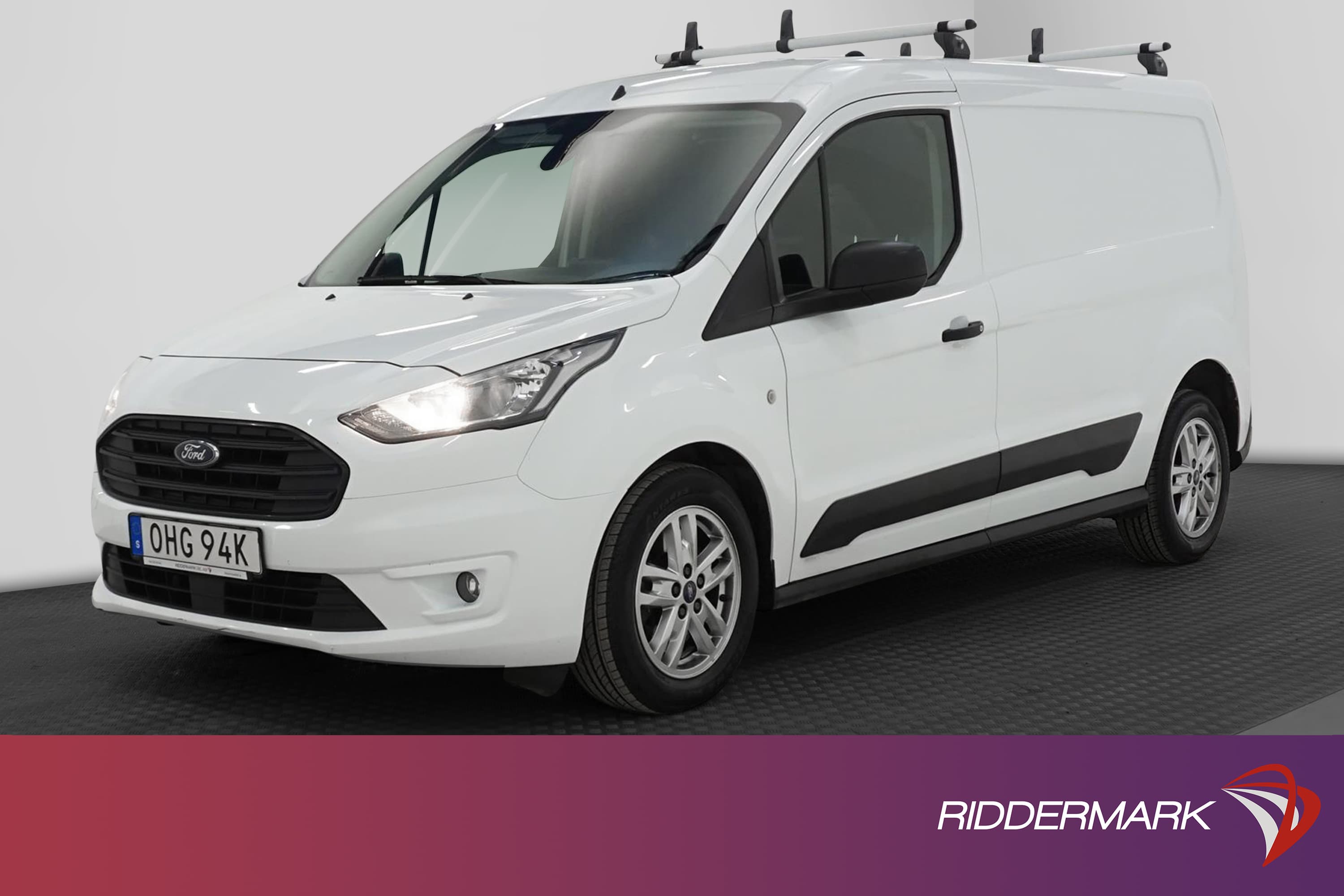Ford Transit Connect 1.5Eco Automat LWB Drag Värmare Moms