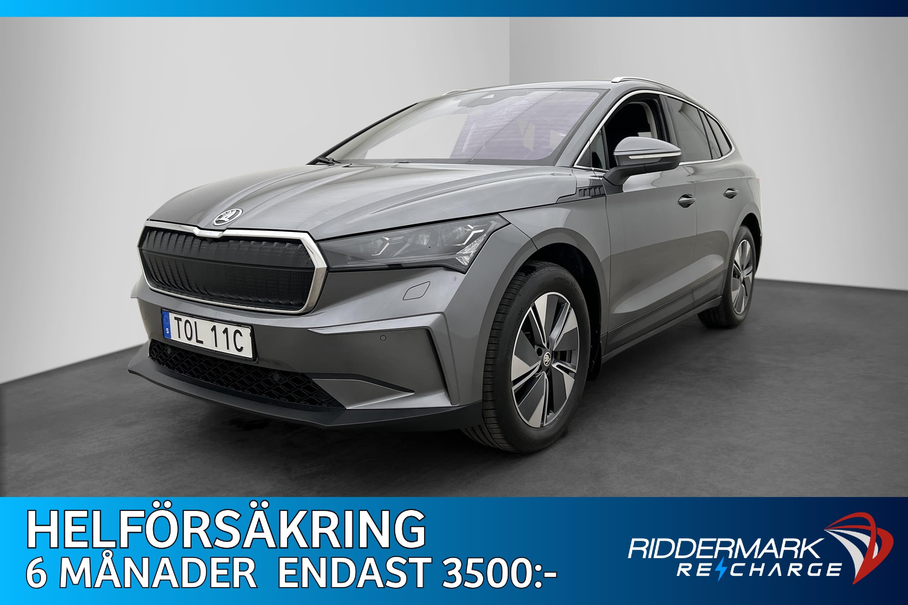 Skoda Enyaq 85x 286hk Värmare Dragkrok Kamera CarPlay MOMS