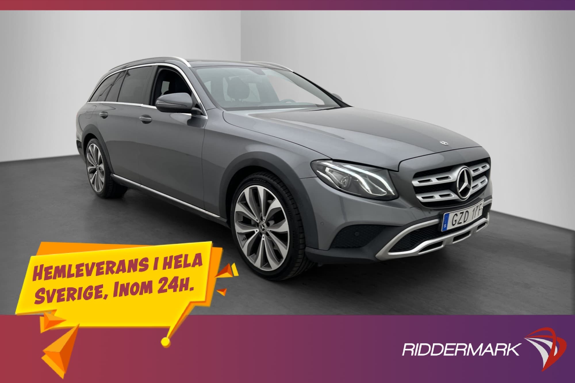 Mercedes-Benz E 220 d 4M All-Terrain Värmare Pano Wide Drag