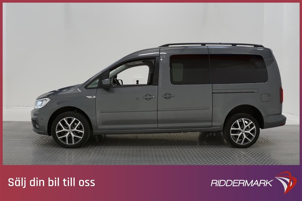 Volkswagen Caddy Maxi 2.0TDI Aut 4Motion 150hk Värmare Moms