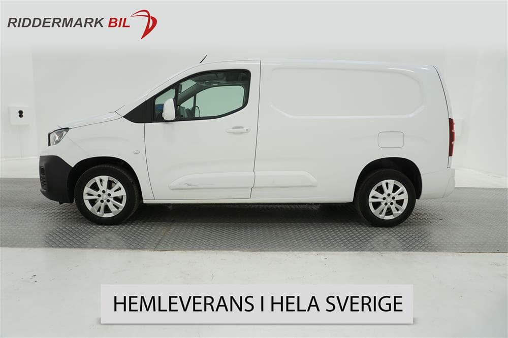 Peugeot Partner 1.5 HDI 100hk L2 Värmare 3-sits PDC Moms 