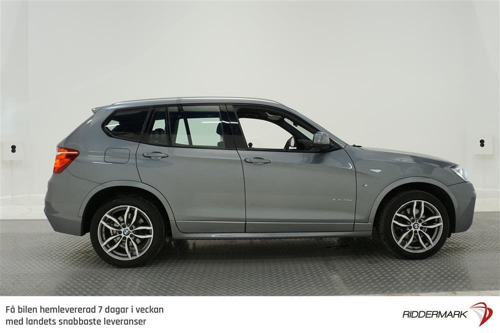 BMW X3 xDrive20d 190hk M-Sport Navi H-Skinn 0,49l/milexteriör