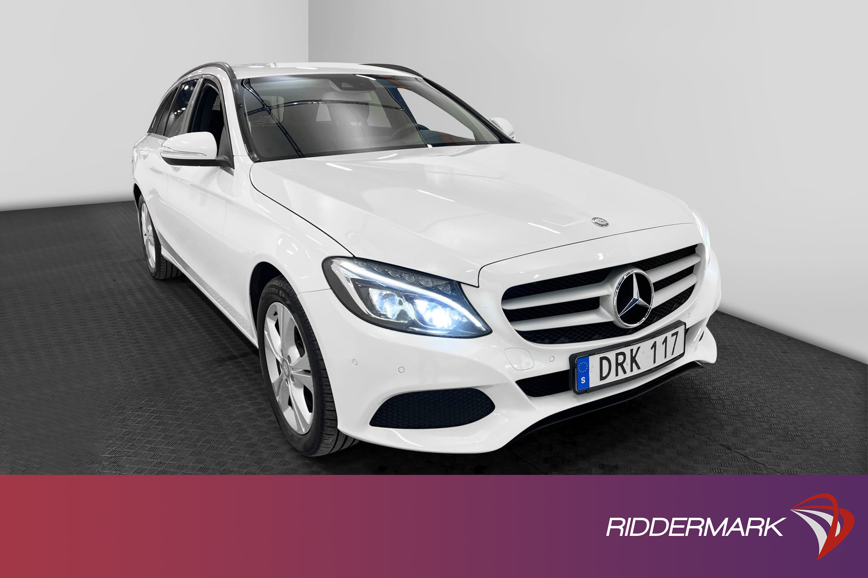 Mercedes-Benz C 220 BlueTEC 170hk Navi Sensorer Dragkrok