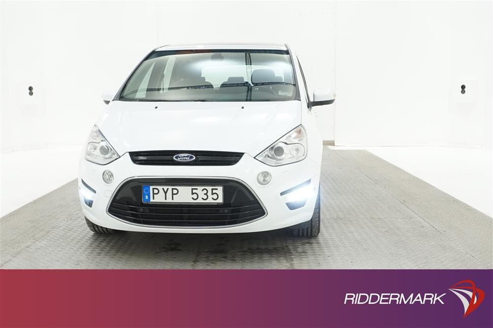 Ford S-MAX 2.0 TDCi 163hk 7-sits Pano Skinn