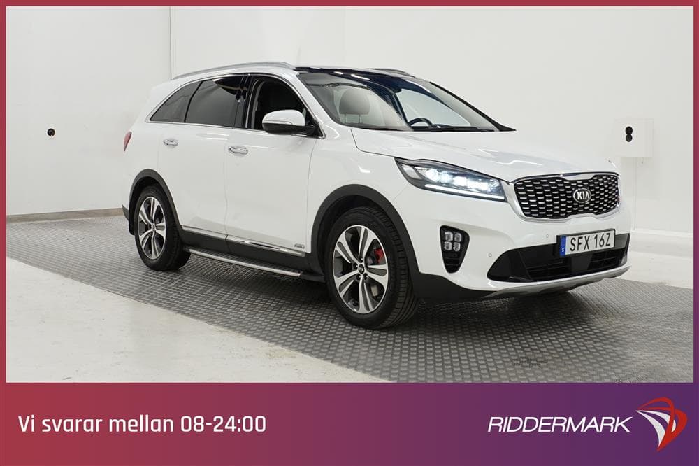 Kia Sorento 2.2 CRDi AWD 200hk GT Line 7-Sits Pano Skinn H/Kexteriör