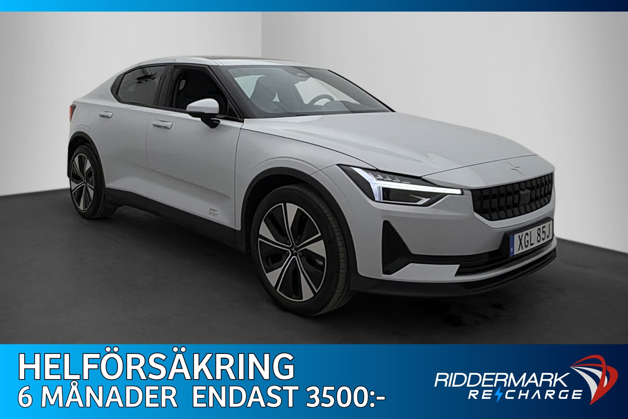Polestar 2 Standard Range 231hk Plus Pano Värmare H/K MOMS