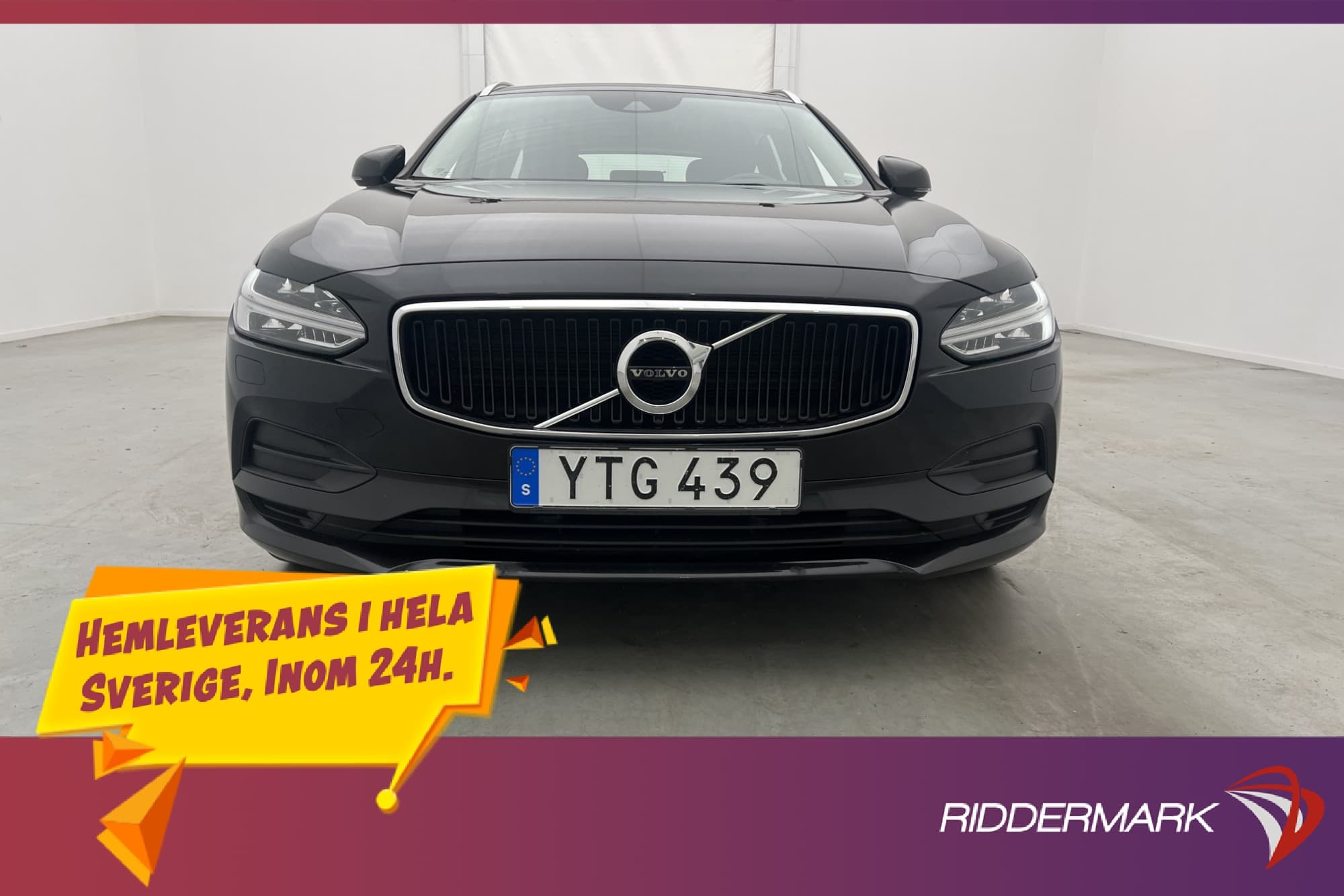 Volvo V90 D4 Geartronic Momentum VOC Kamera Värmare Drag