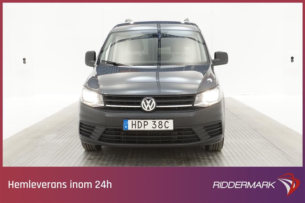 Volkswagen Caddy 2.0 TDI 102hk Aut Drag Värmare Moms