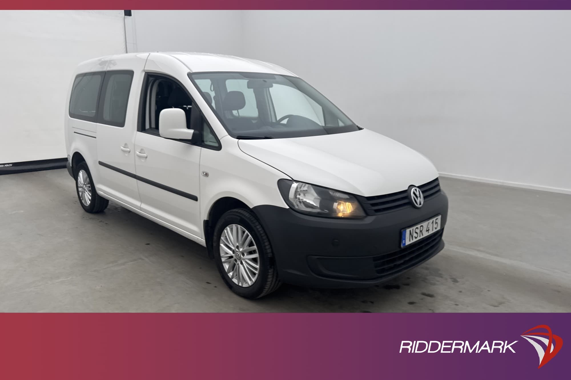 Volkswagen Caddy Maxi Life 1.6TDI Värm PDC Drag 7-Sits Moms
