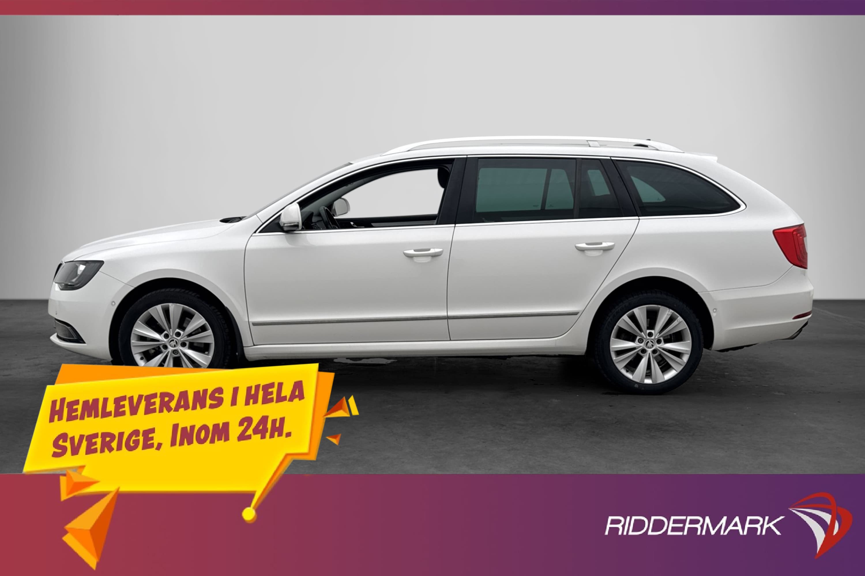 Skoda Superb 2.0 TDI 170hk 4x4 Värmare Pano Navi Drag