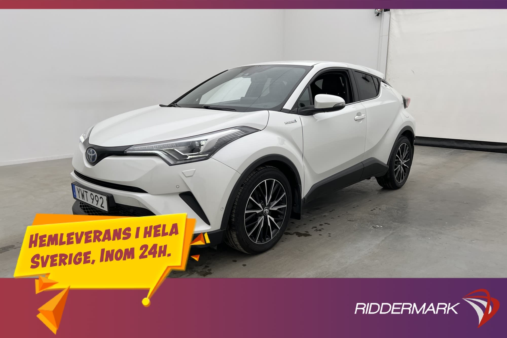 Toyota C-HR Hybrid Executive M/K-Värm JBL Kamera Rattvärme