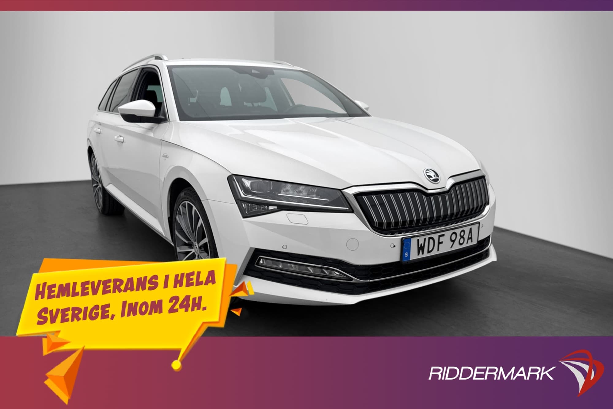 Skoda Superb iV 1.4 Plug-in 218hk Värm Cockpit Dragkrok
