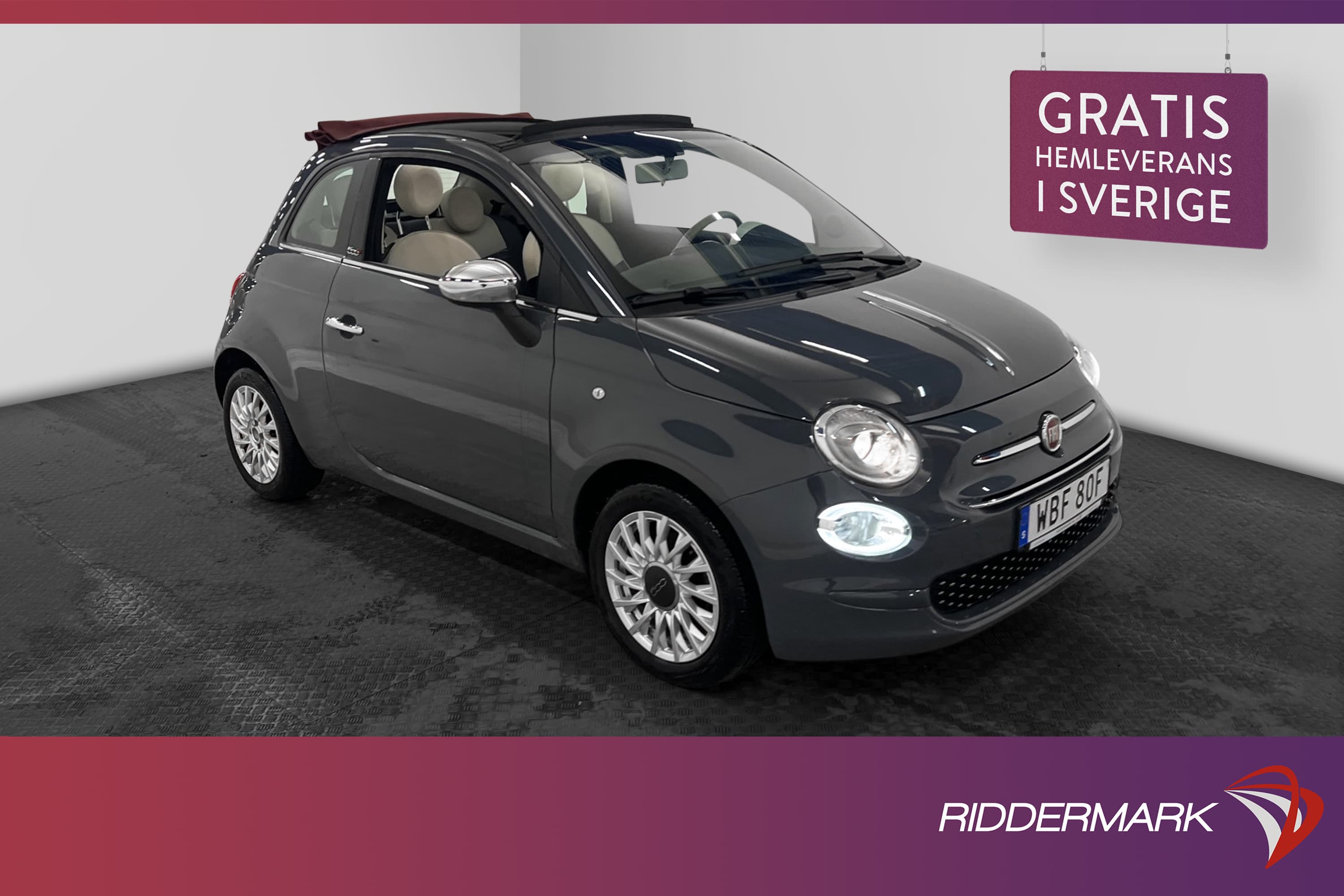 Fiat 500C 1.2 8V 69hk