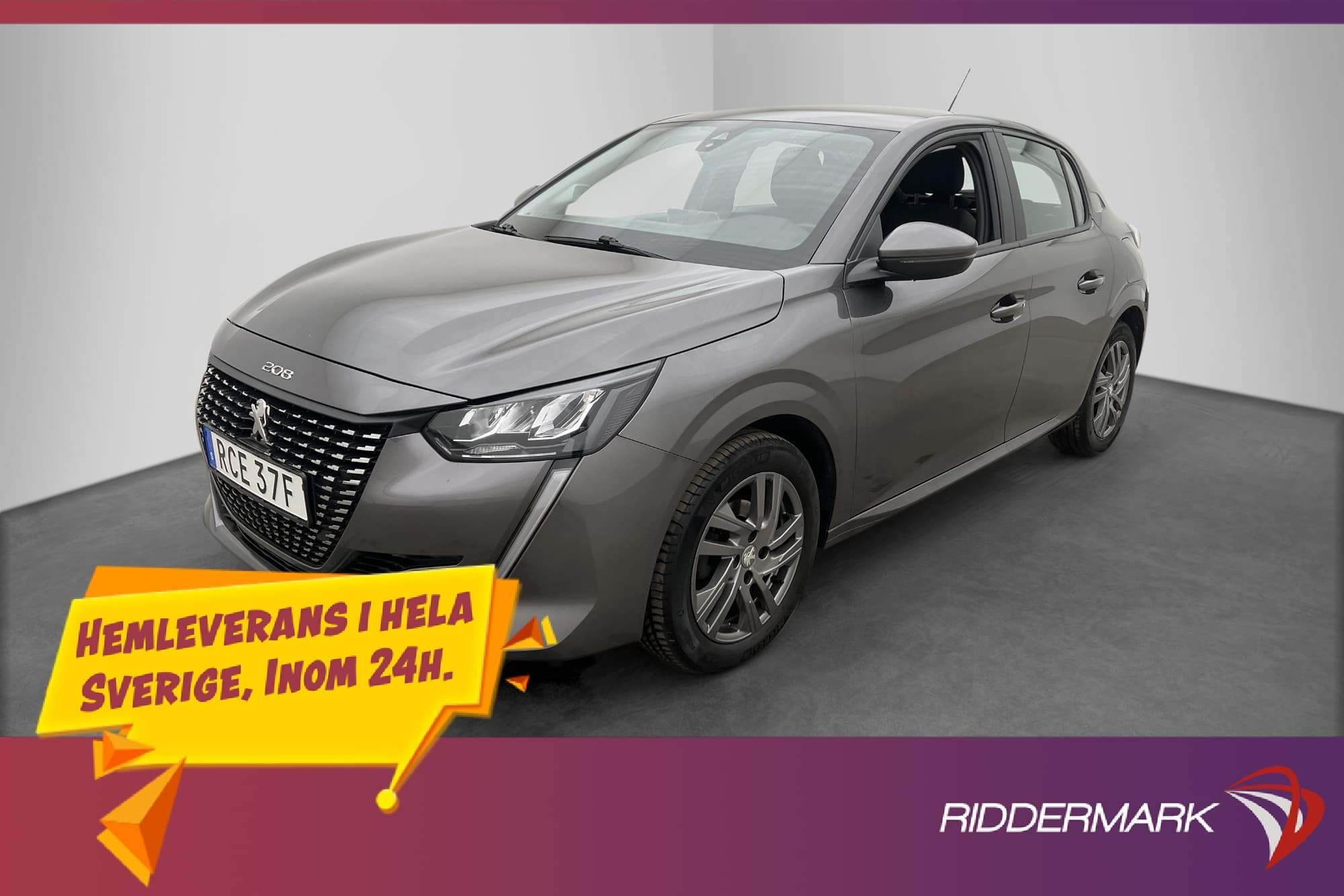 Peugeot 208 5-dörrar 1.2 PureTech Active Sensorer CarPlay