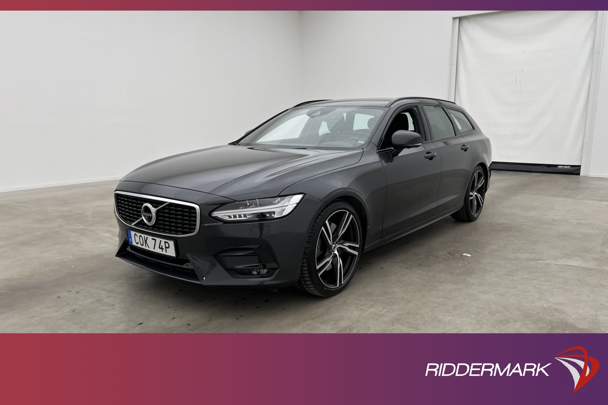 Volvo V90 Polestar T5 253hk R-Design VOC 360° Navi Elstol