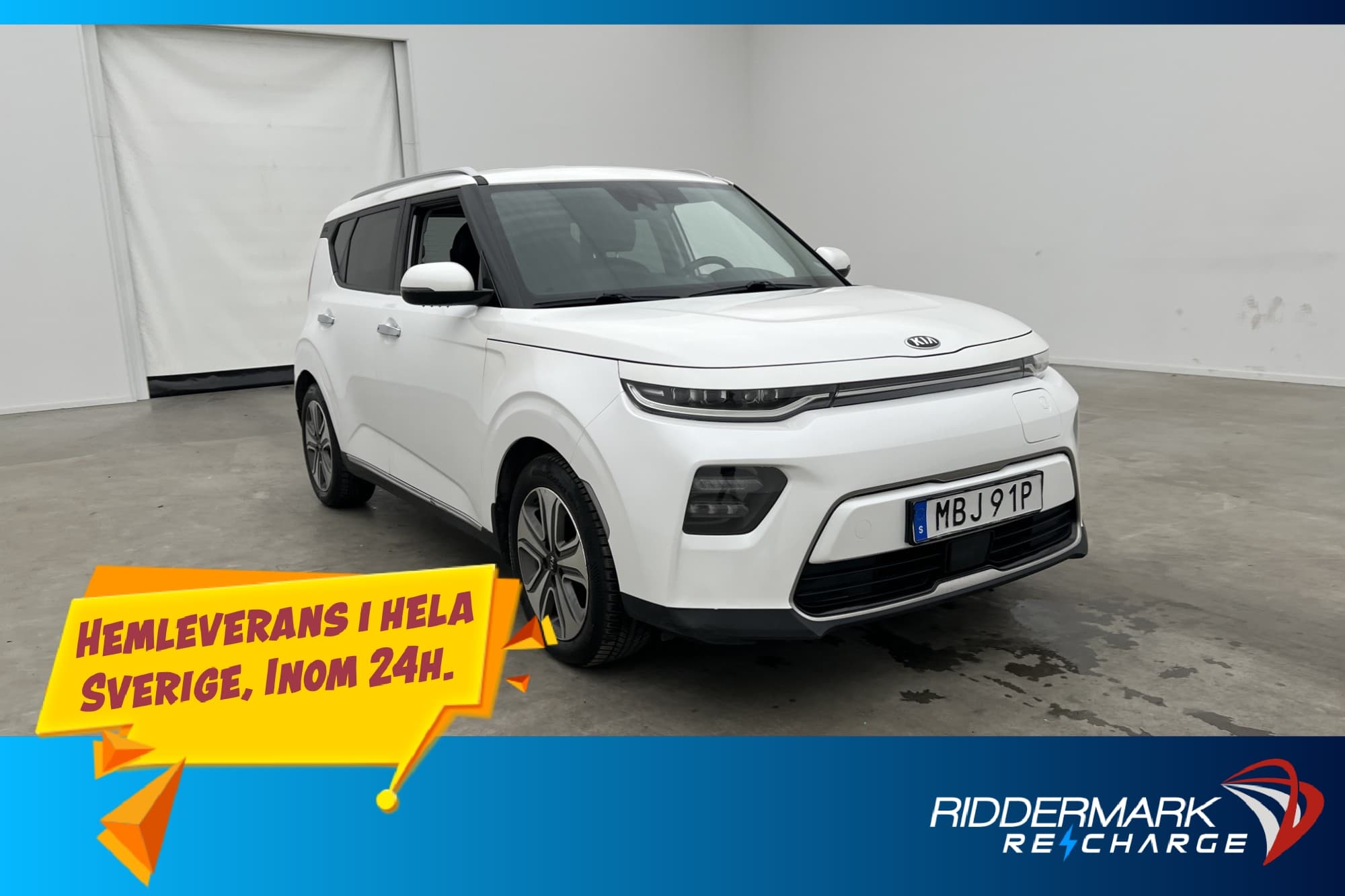 Kia e-Soul Long Range 64 kWh H/K Kamera CarPlay Rattvärme