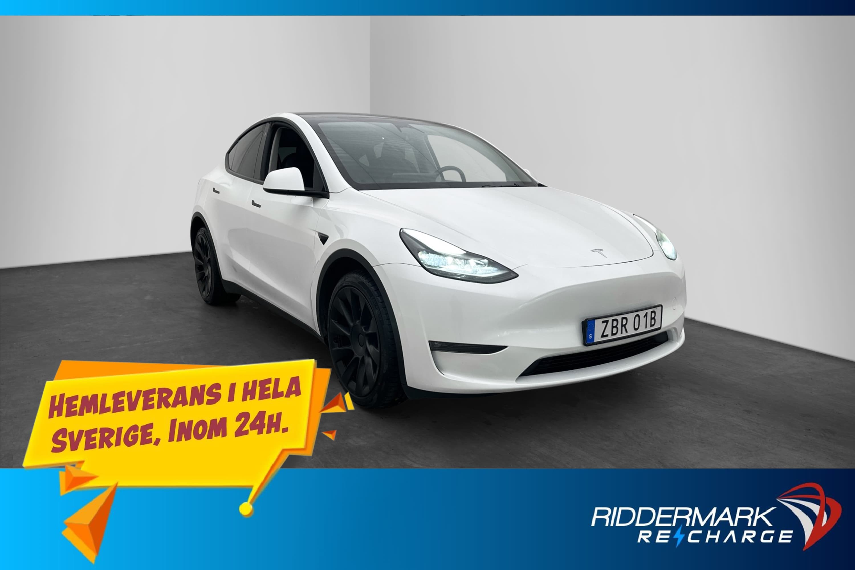 Tesla Model Y Long Range AWD Svensksåld Dragkrok MOMS