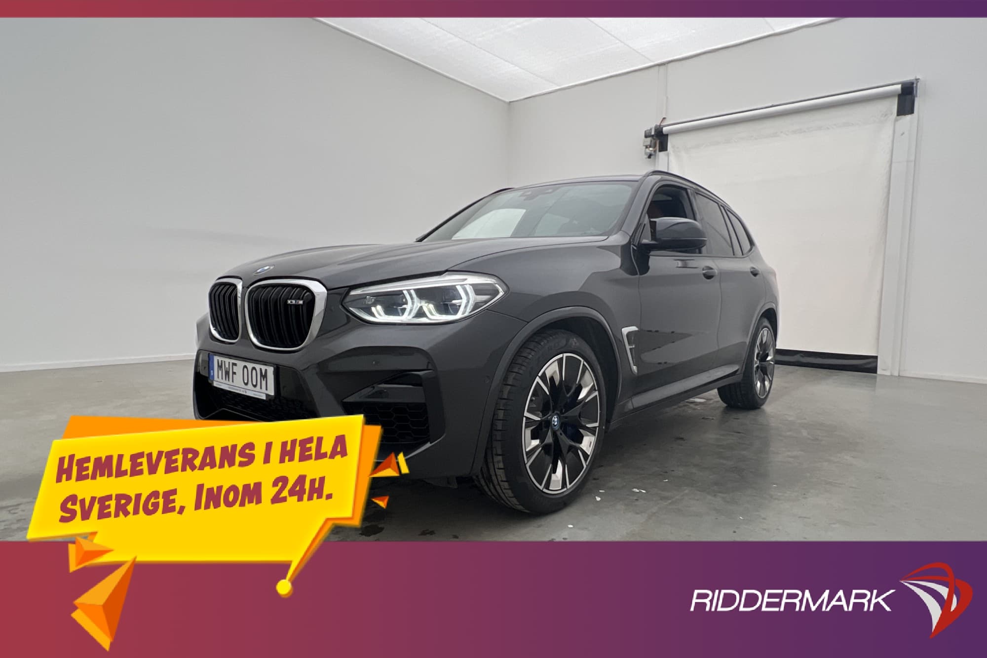BMW X3 M 480hk Panorama H/K HUD Drag Navi Kamera Sv.Såld 