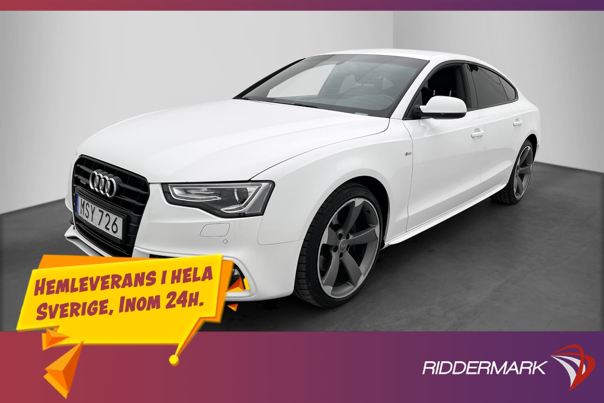 Audi A5 Sportback SB 2.0 TFSI 225hk Quattro S Line Navi Drag