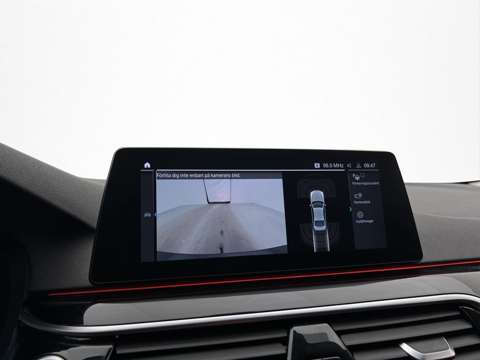 BMW 530 e xDrive iPerformance Sport line Cockpit Drag Kamera