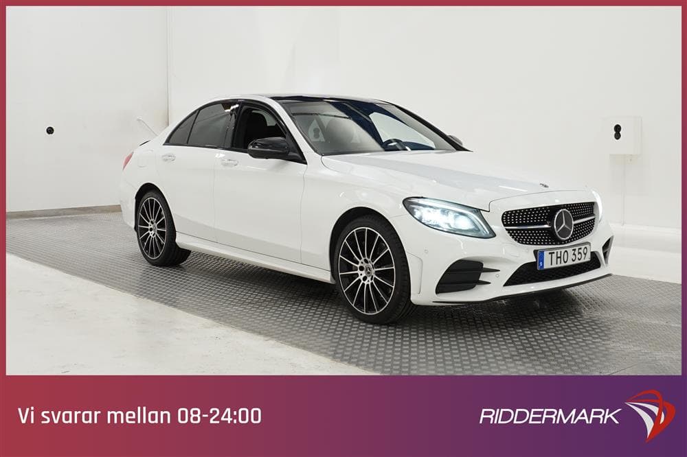 Mercedes-Benz C 300 245hk 4M AMG D-Värm Burmester Pano 360°exteriör