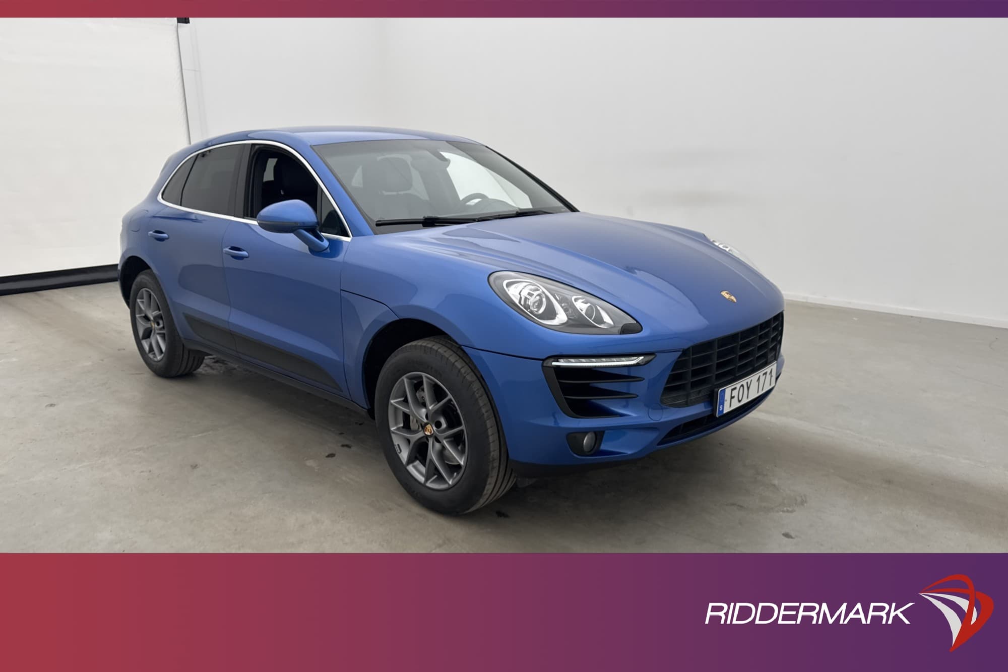 Porsche Macan S PDK Diesel 258hk Kamera Navi Skinn Dragkrok