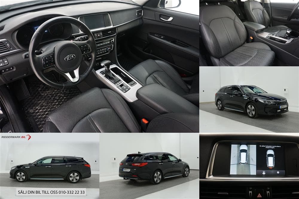 KIA Optima SW Plug-in 205hk Pluspaket 2 Navi H/K Pano 360*