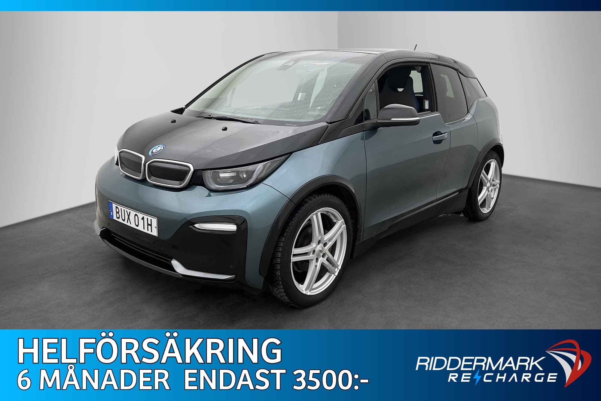 BMW i3s 120 Ah Comfort Advanced Värmepump Kamera Navi 
