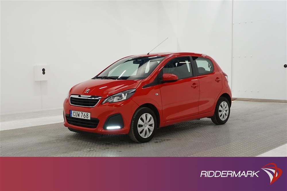 Peugeot 108 PureTech 68hk 1Ägare 0,36L Mil Lågskatt Nyserva
