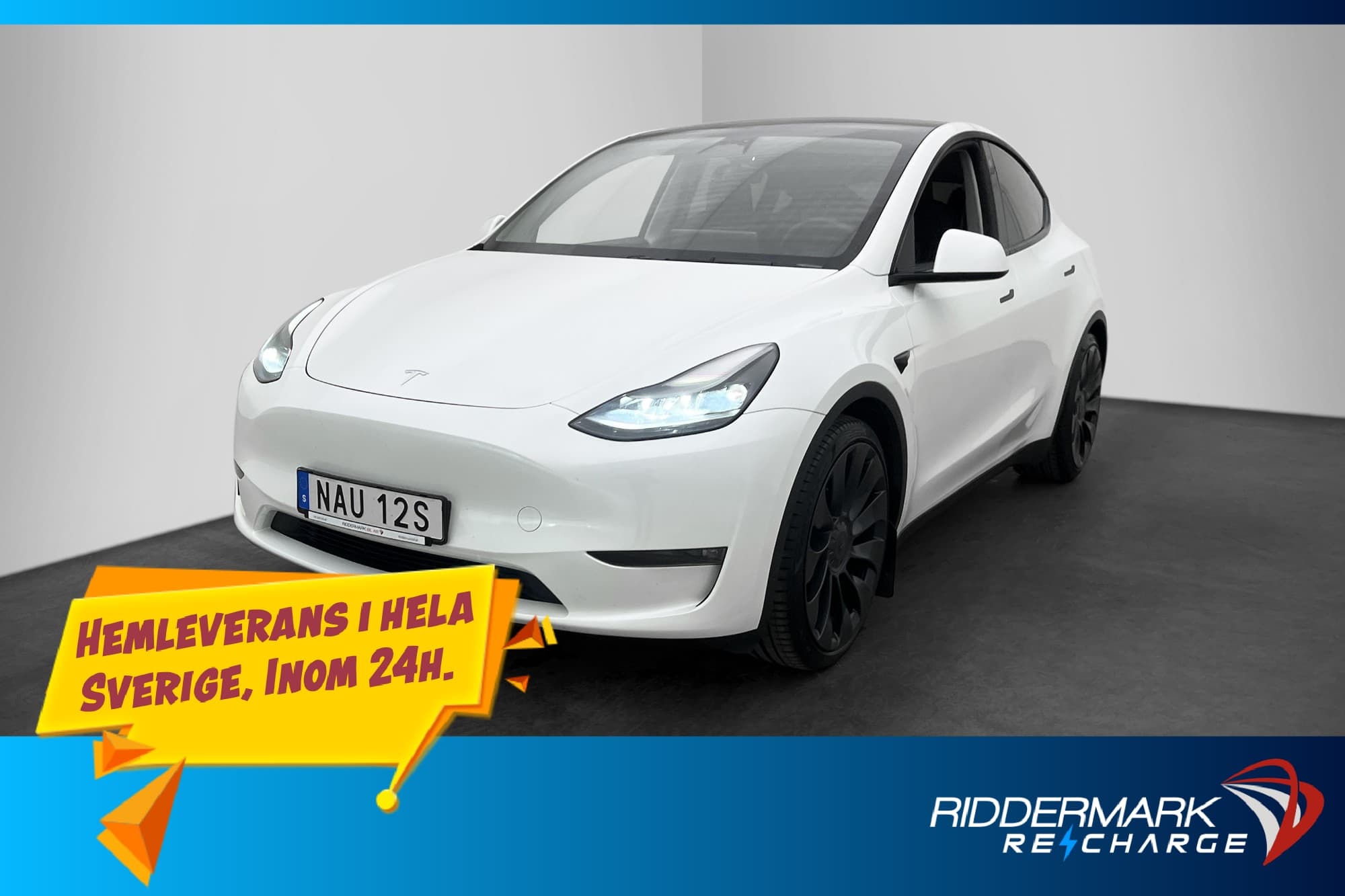 Tesla Model Y Performance AWD Autopilot Svensksåld