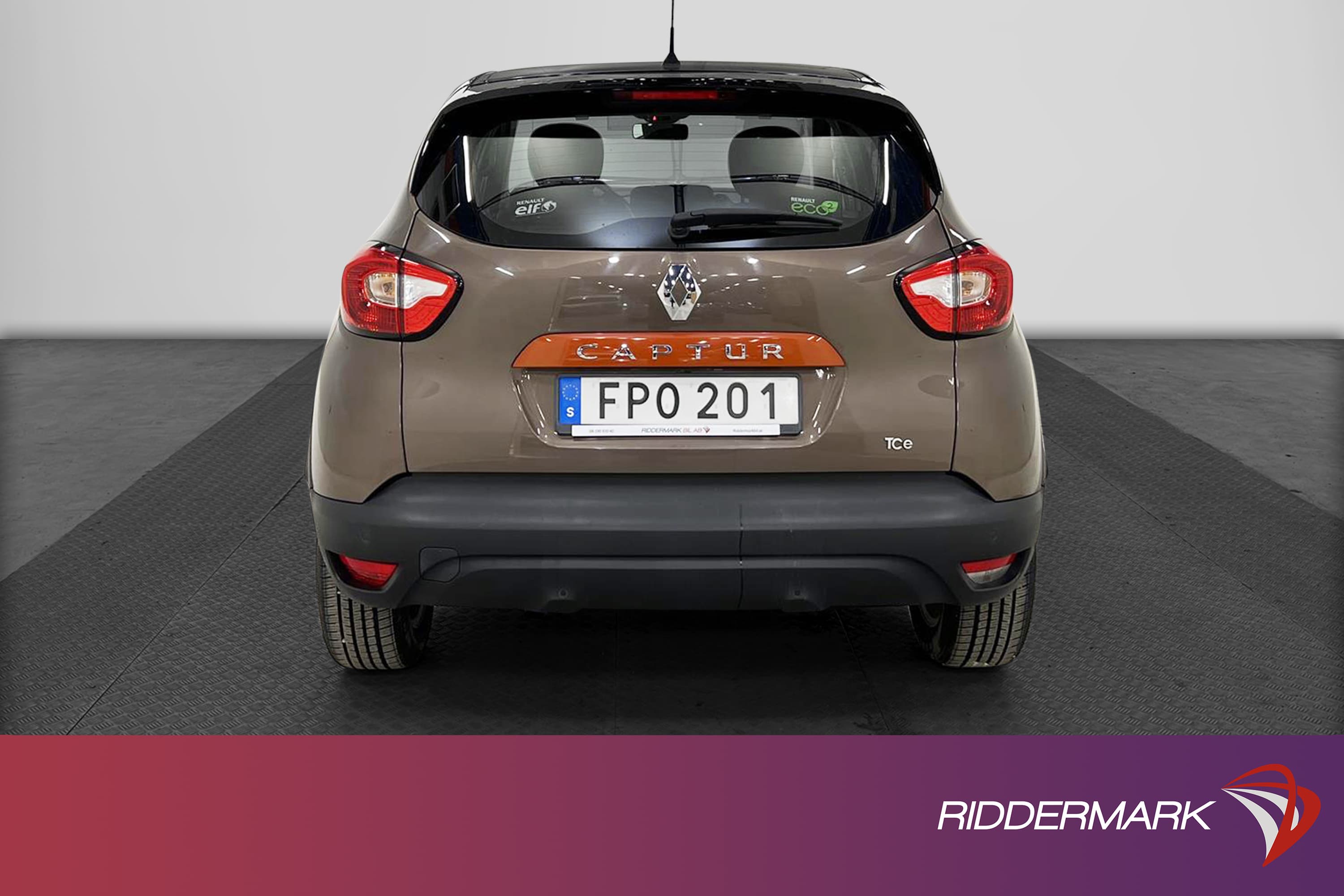 Renault Captur 0.9 TCe 90hk Dynamique GPS Sensorer 0,49l/mil