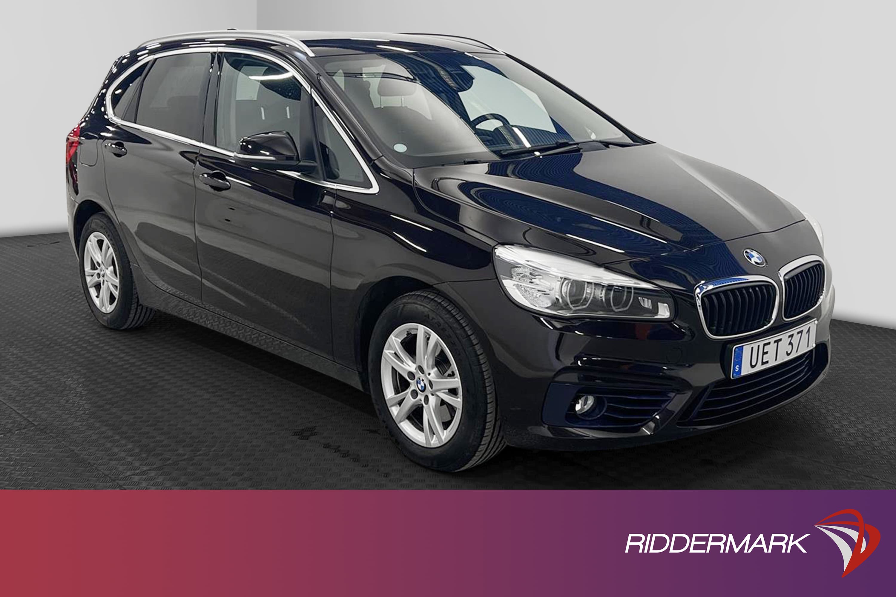 BMW 218d Active Tourer  Drag P-sensorer Rattvärme 0.41l/milexteriör