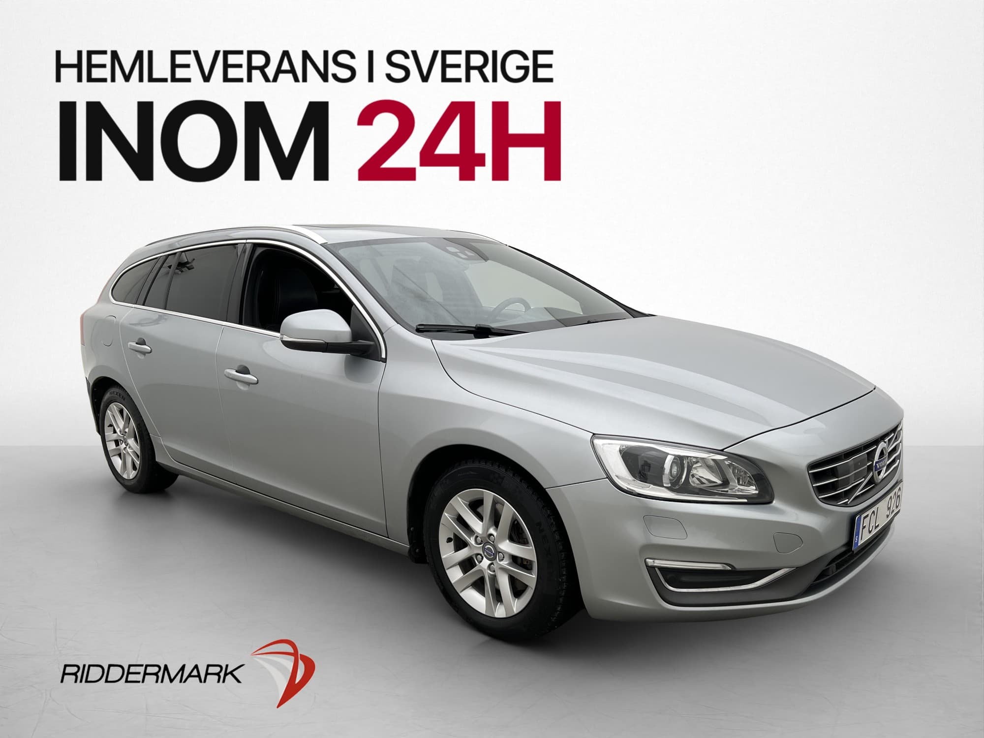 Volvo V60 Polestar T6 AWD 329hk Taklucka Keyless Läder Värm