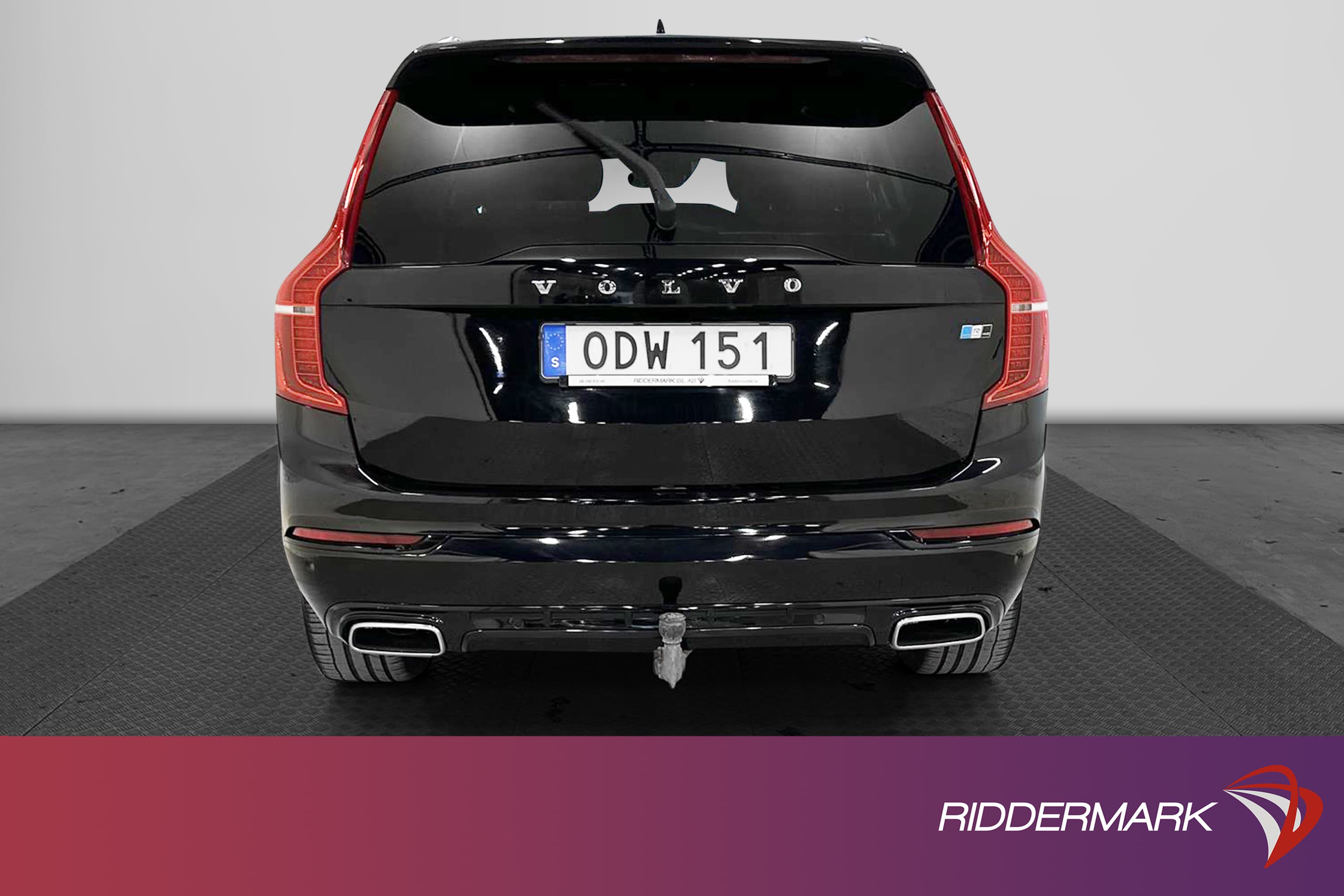 Volvo XC90 D5 AWD 235hk R Design Voc D-Värm Pano HUD 7 Sits
