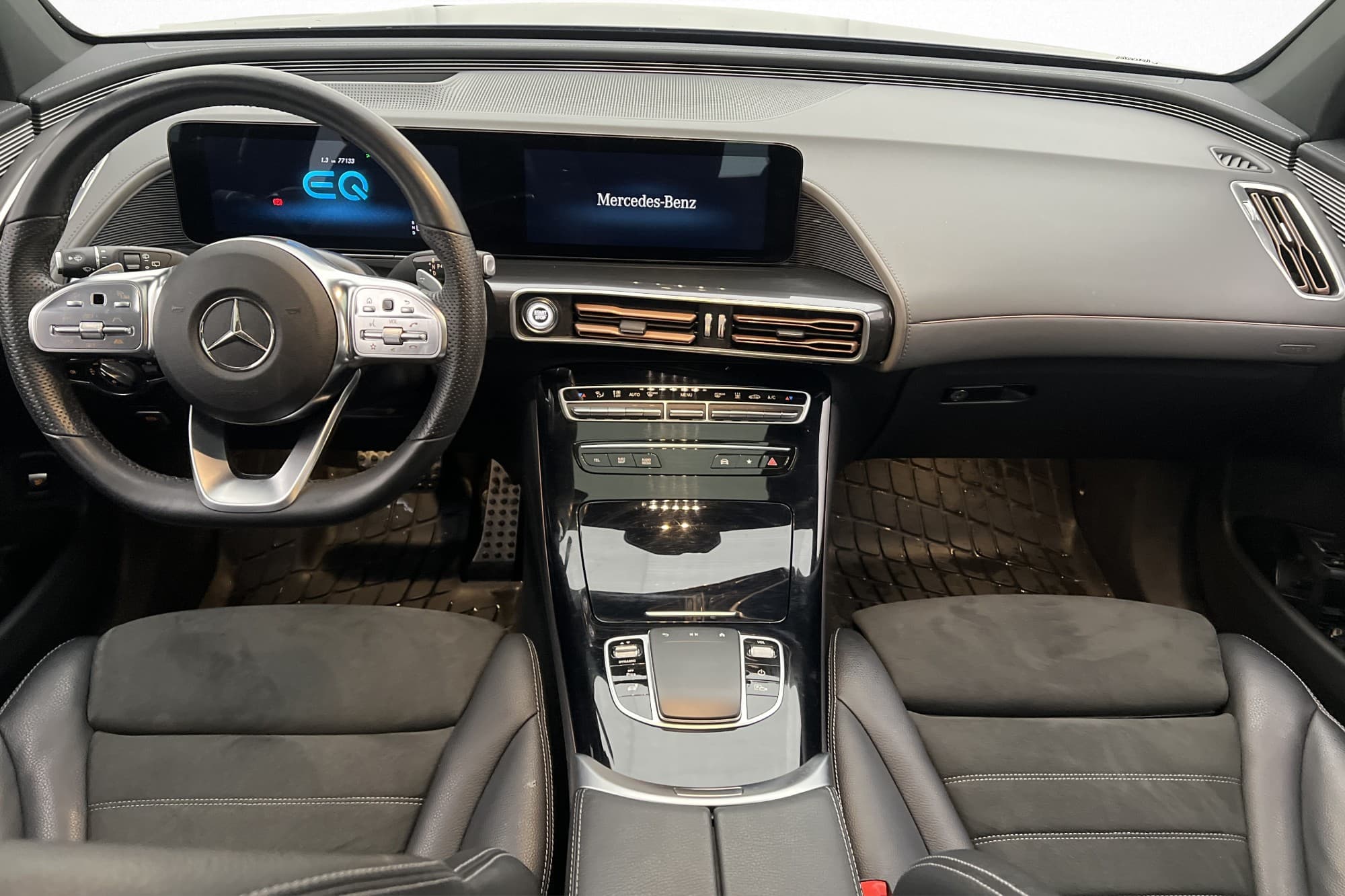 Mercedes-Benz EQC 400 AMG Värm Taklucka Burmester HUD 360°