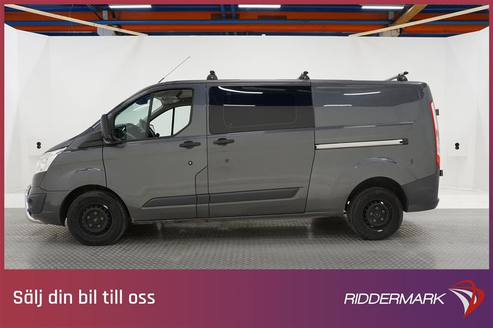 Ford Transit Custom Crew Van 2.0TDCI 130hk Eu6 Värmare Moms
