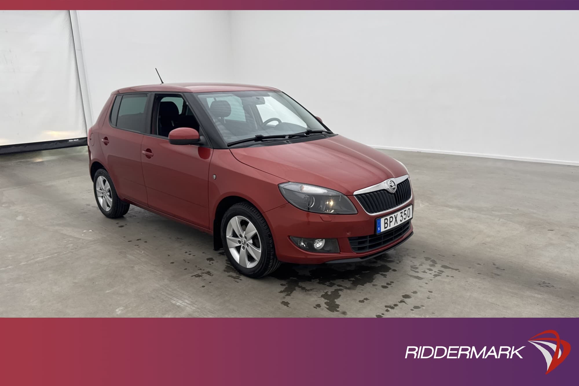 Skoda Fabia 1.2 TSI 86hk P-Sensorer Farthållare Två brukare