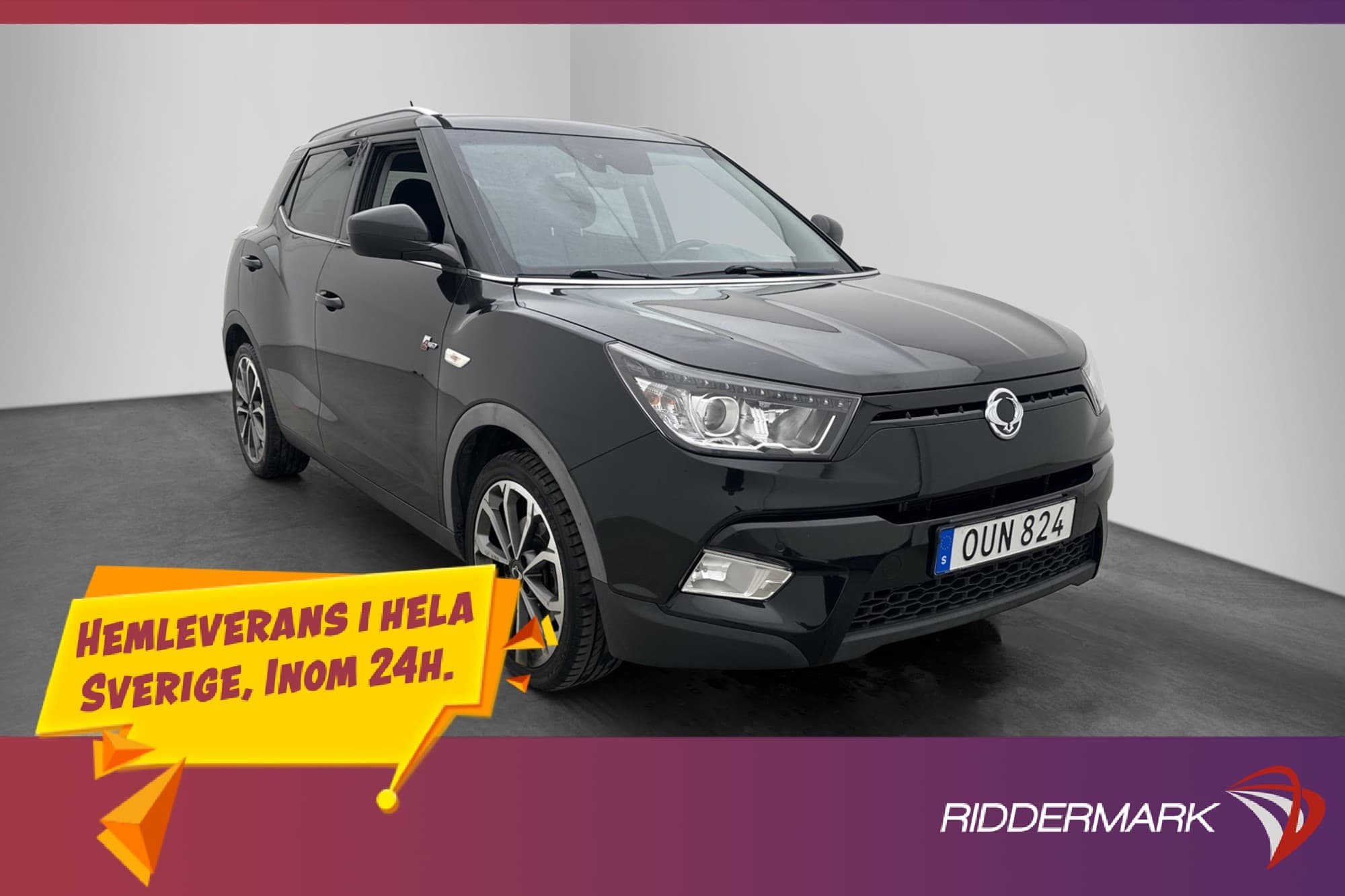 SsangYong Tivoli 1.6 e-GXI 4WD 128hk Navi Sensorer 