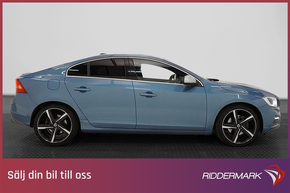 Volvo S60 D4 AWD 190hk R-Design VOC Värmare Taklucka BLIS exteriör