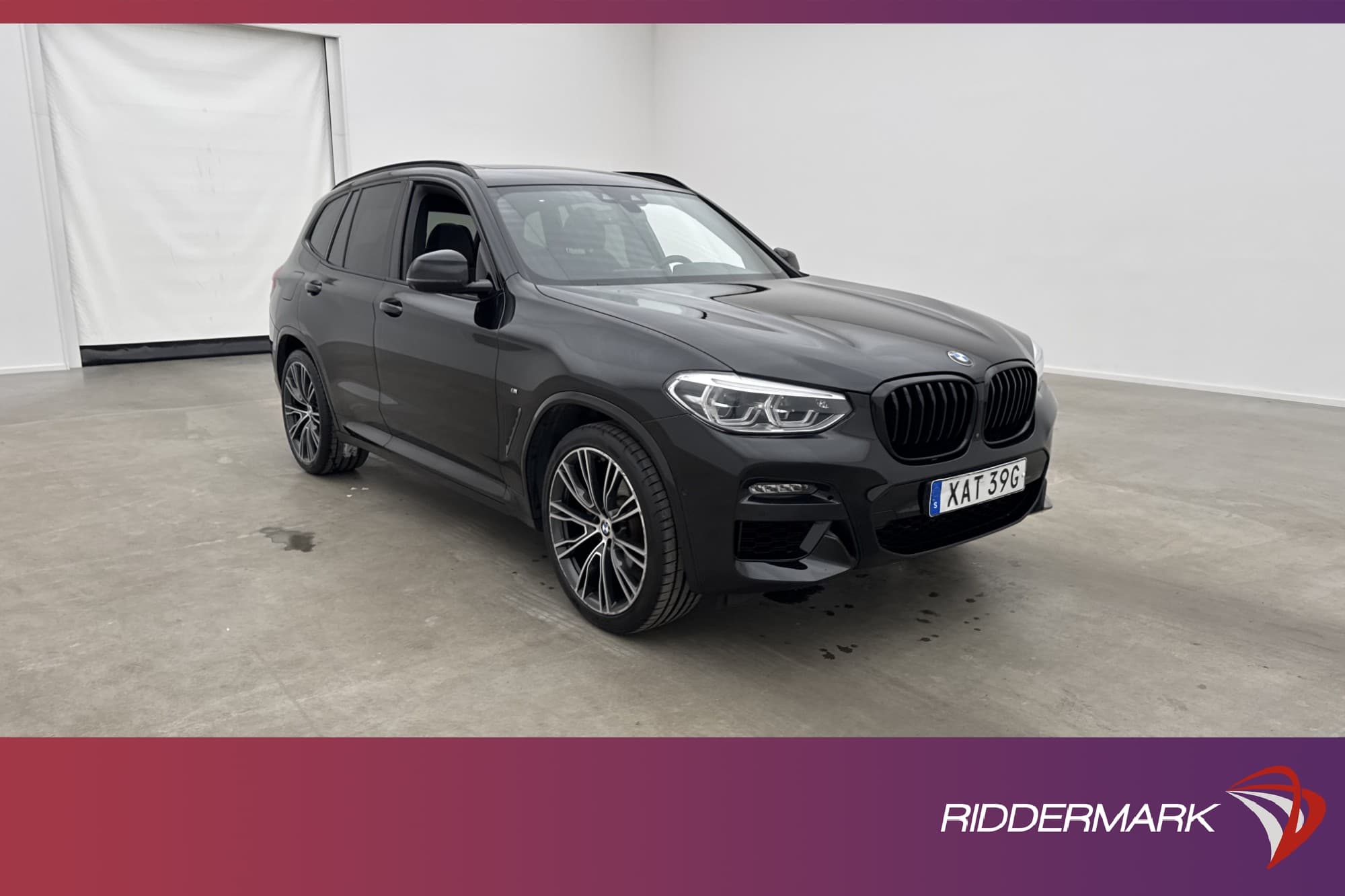 BMW X3 xDrive20d 190hk M-Sport Pano Värm 360º Skinn Drag