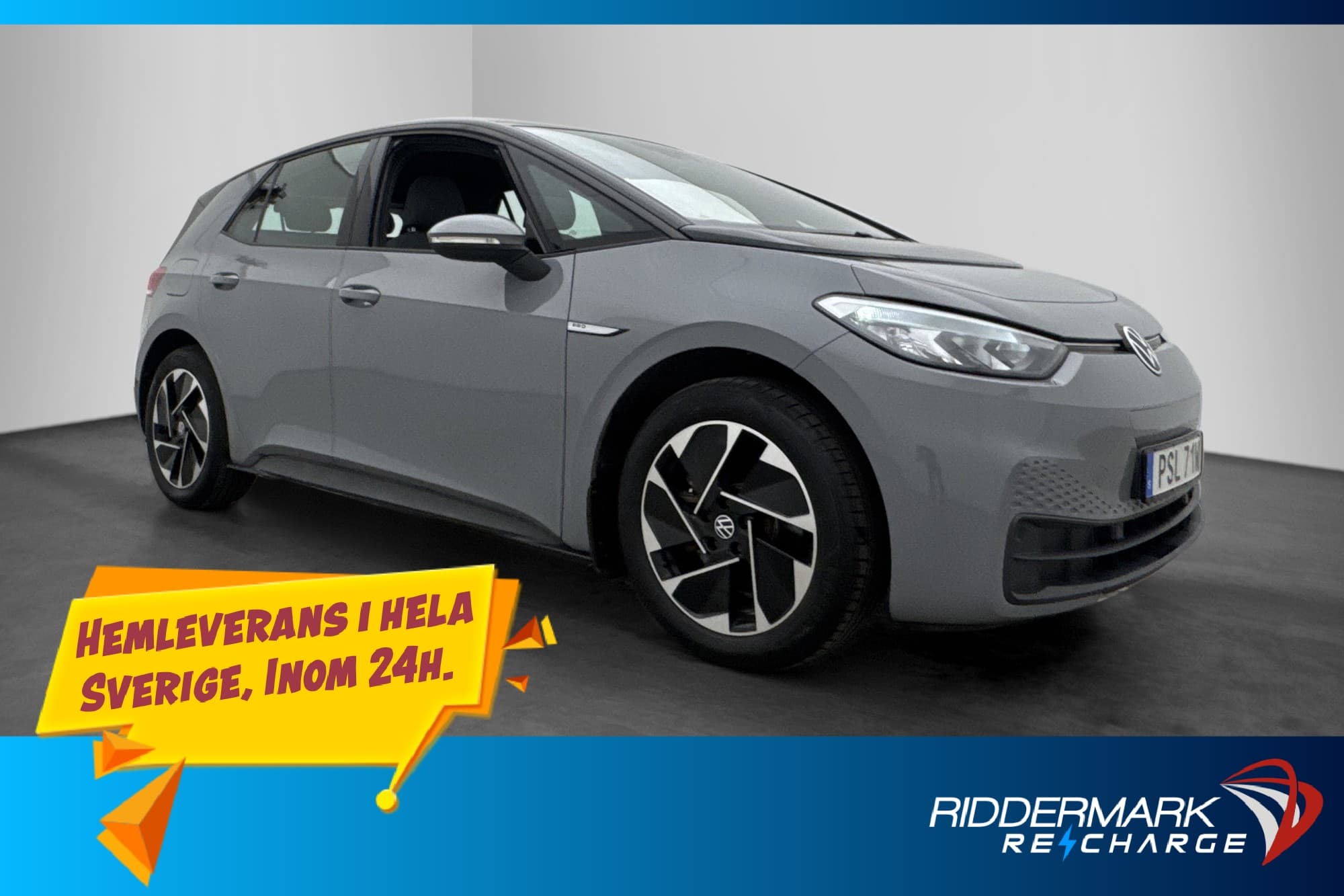 Volkswagen ID.3 Pro Performance 204hk Navi CarPlay MOMS