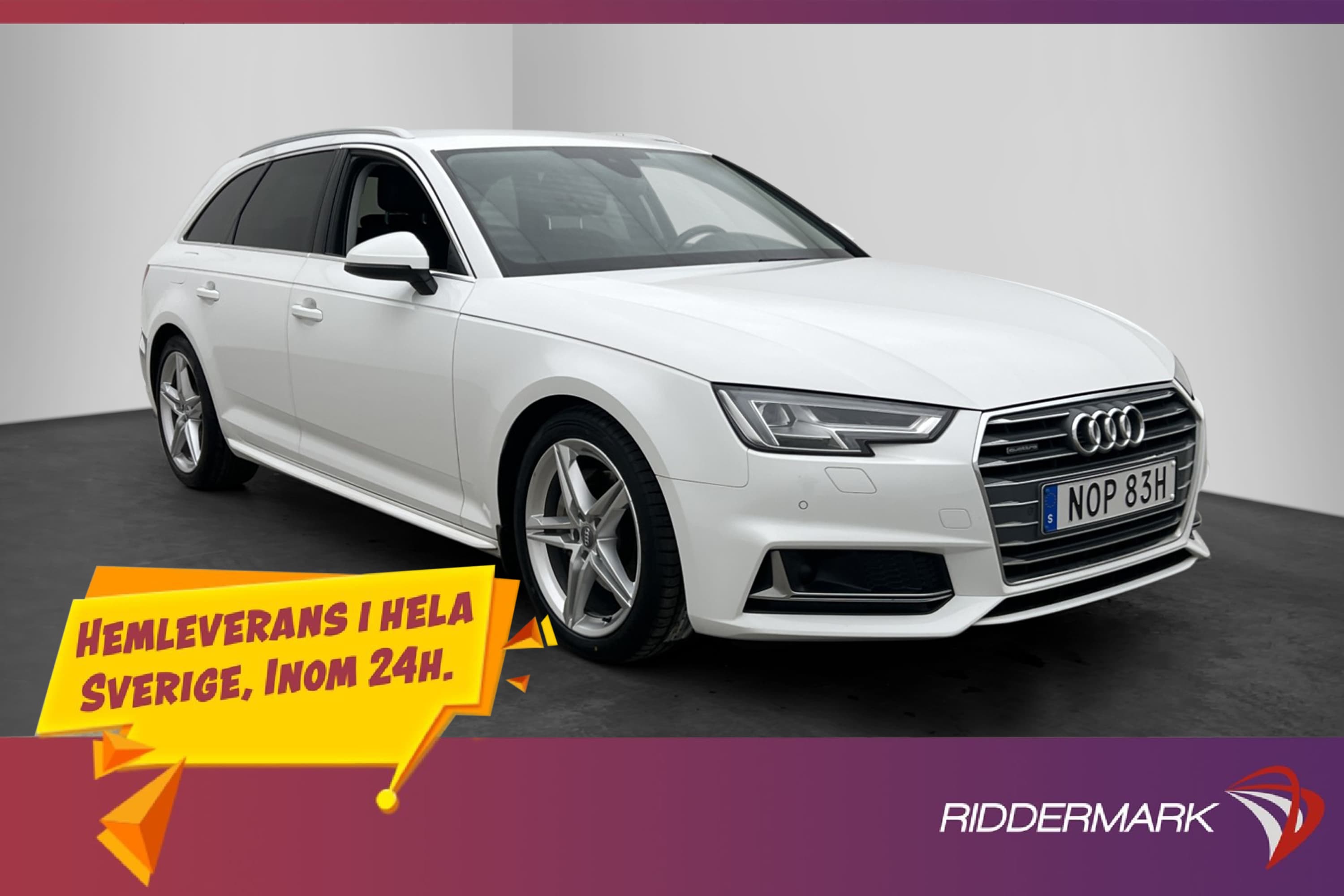 Audi A4 40 TDI Quattro 190hk Proline Drag D-Värmare Sensorer