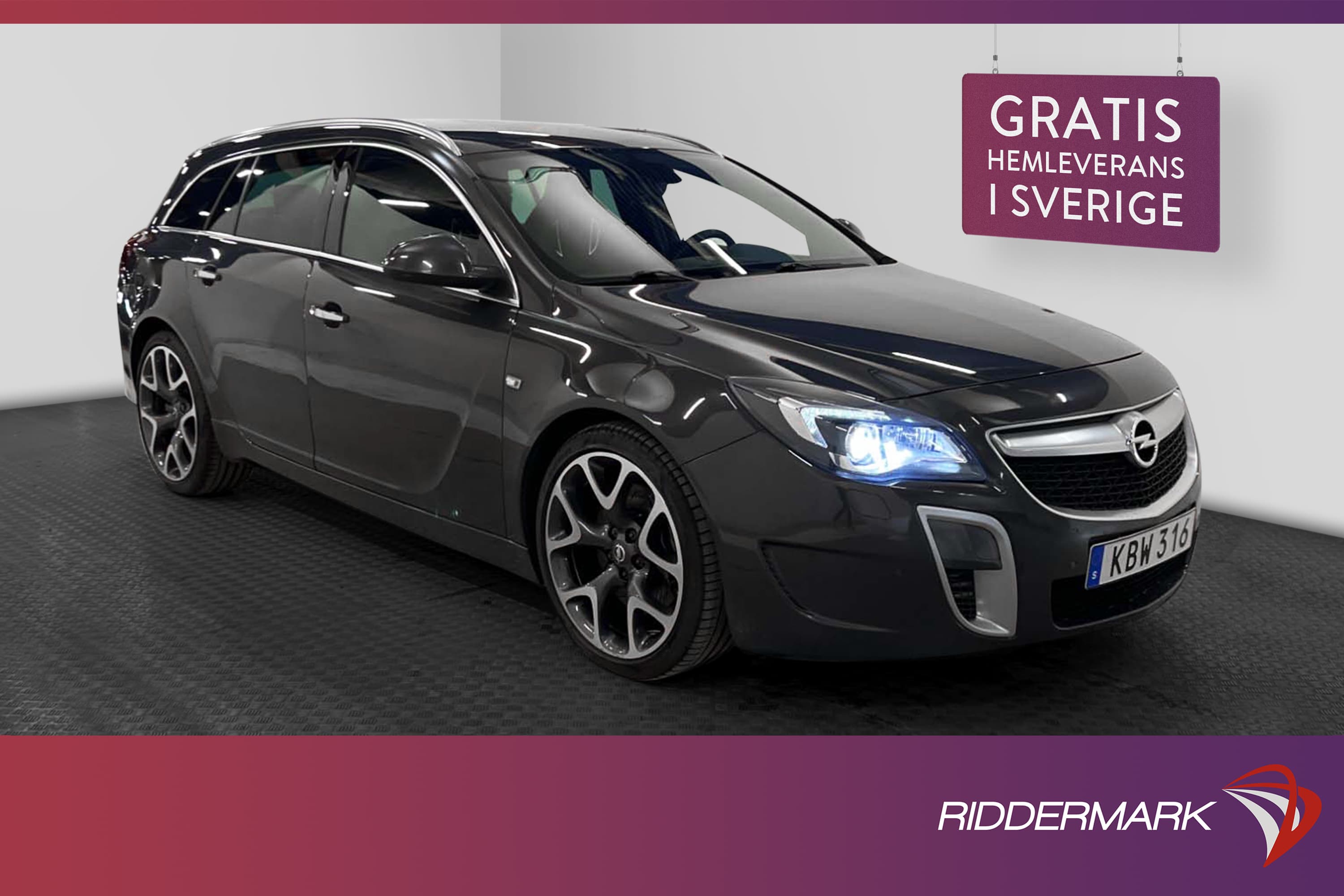 Opel Insignia OPC V6 Turbo 4x4 325hk Brembo Värmare Dragkrok