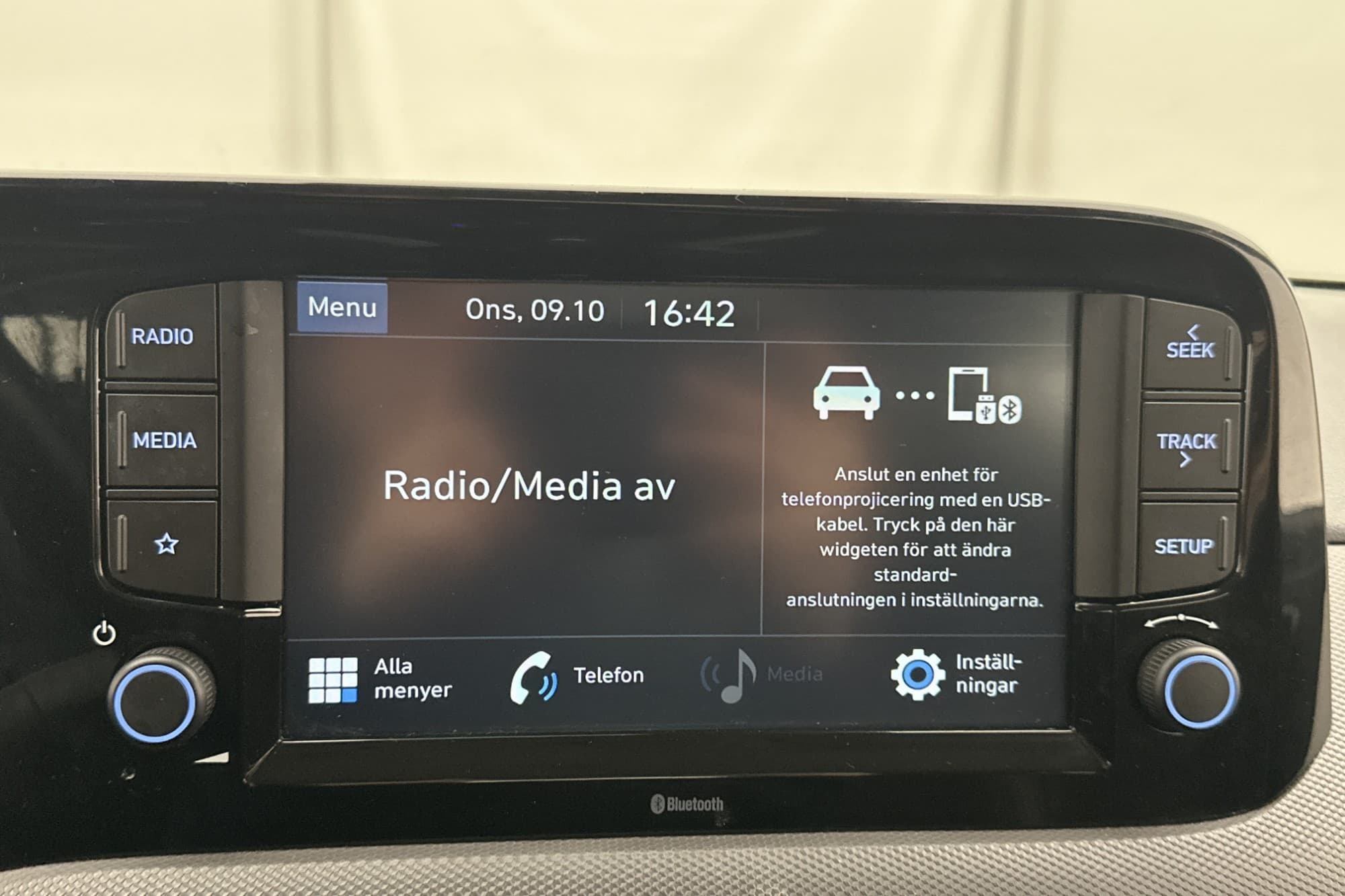 Hyundai i10 1.0 blue 67hk Essential Rattvärme CarPlay