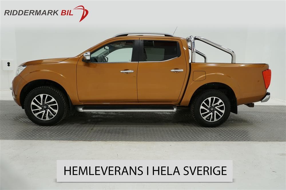 Nissan Navara 2.3dCi Aut Eu6 Tekna 190hk 4WD Värmare Moms