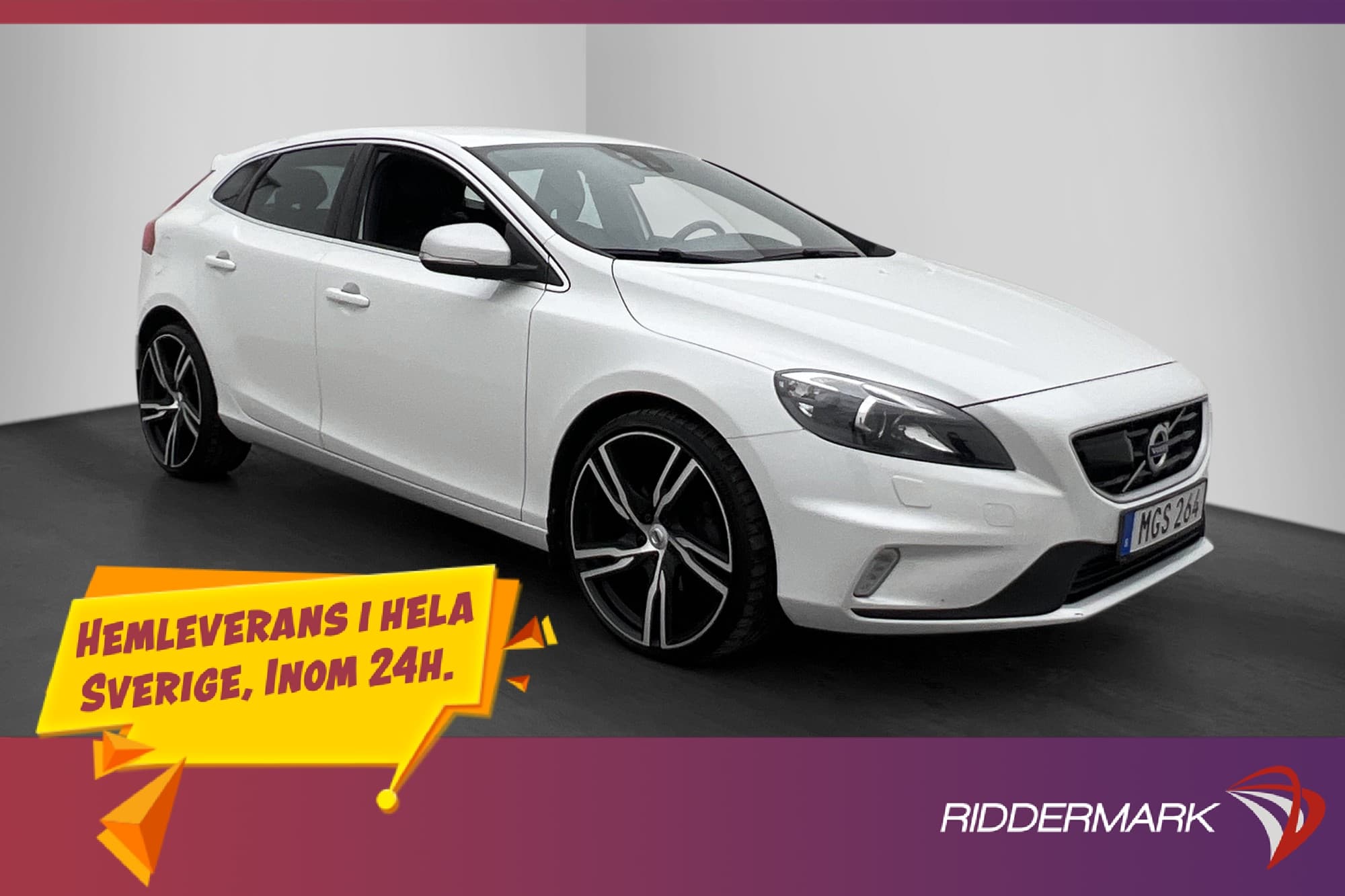 Volvo V40 D3 R-Design VOC Värmare P-Sensorer Skinn BLIS